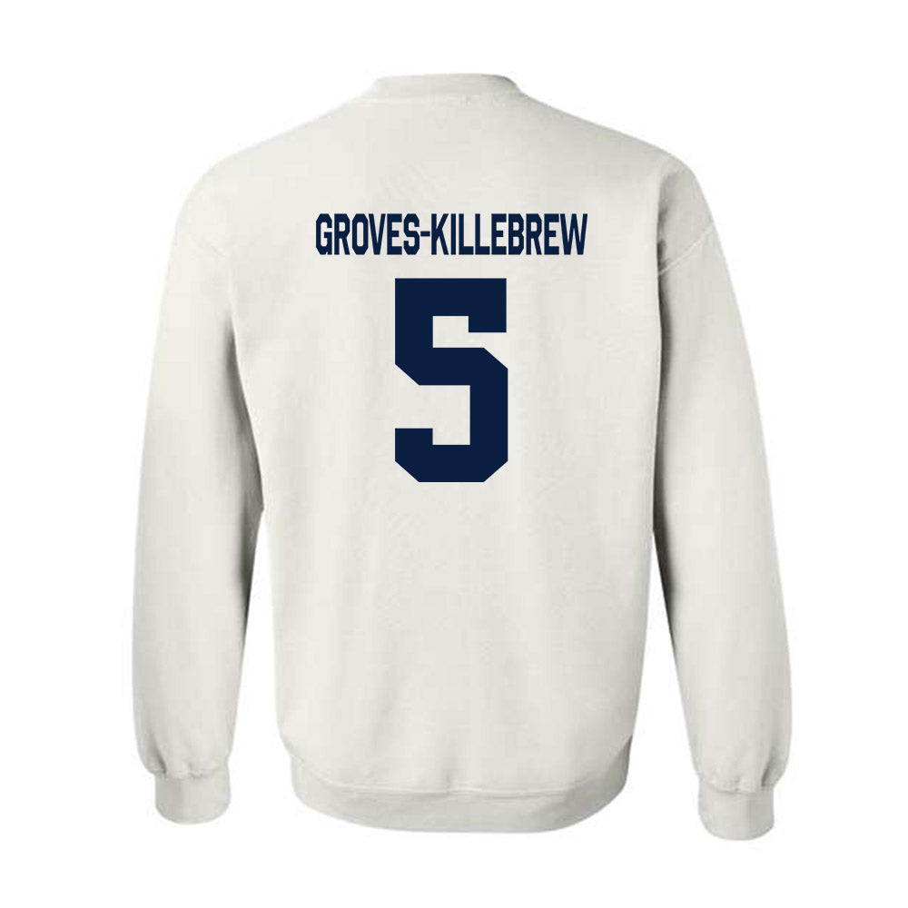 UC Berkeley - NCAA Football : Marquis Groves-Killebrew - Classic Shersey Crewneck Sweatshirt-1