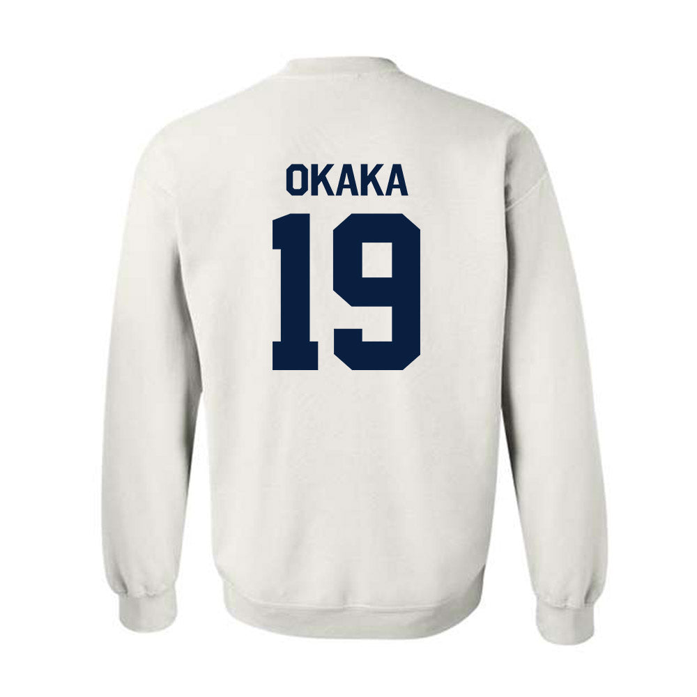 UC Berkeley - NCAA Football : Odera Okaka - Classic Shersey Crewneck Sweatshirt-1