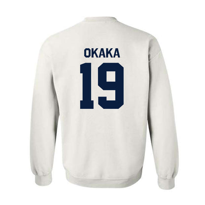 UC Berkeley - NCAA Football : Odera Okaka - Classic Shersey Crewneck Sweatshirt-1