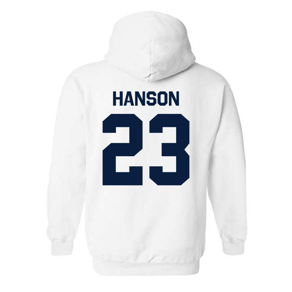 UC Berkeley - NCAA Baseball : Joshua Hanson - Classic Shersey Hooded Sweatshirt-1