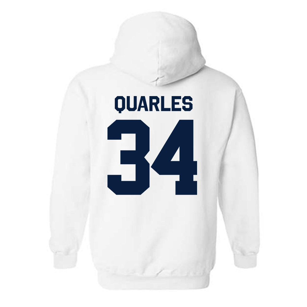 UC Berkeley - NCAA Men's Swimming & Diving : Samuel Quarles - Classic Shersey Hooded Sweatshirt-1