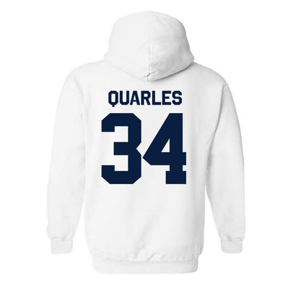 UC Berkeley - NCAA Men's Swimming & Diving : Samuel Quarles - Classic Shersey Hooded Sweatshirt-1