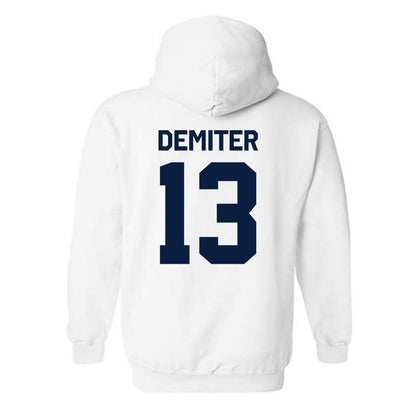 UC Berkeley - NCAA Beach Volleyball : Hannah Demiter - Classic Shersey Hooded Sweatshirt-1