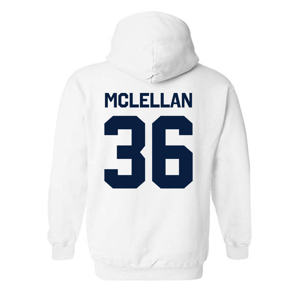 UC Berkeley - NCAA Football : Jude McLellan - Classic Shersey Hooded Sweatshirt-1