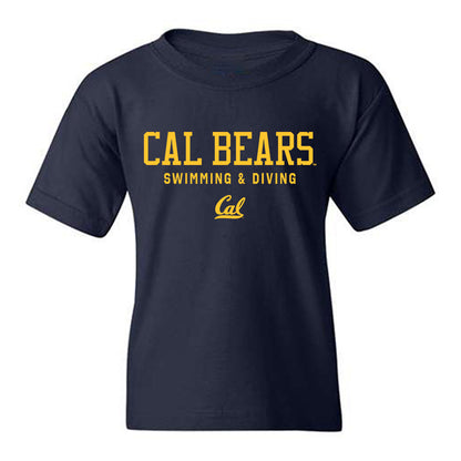 UC Berkeley - NCAA Men's Swimming & Diving : Samuel Quarles - Classic Shersey Youth T-Shirt-0