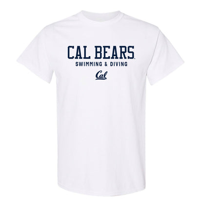 UC Berkeley - NCAA Men's Swimming & Diving : Samuel Quarles - Classic Shersey T-Shirt-0