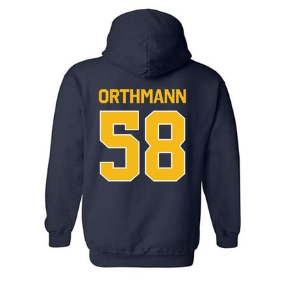 Northern Arizona - NCAA Football : Matthew Orthmann - Classic Shersey Hooded Sweatshirt-1