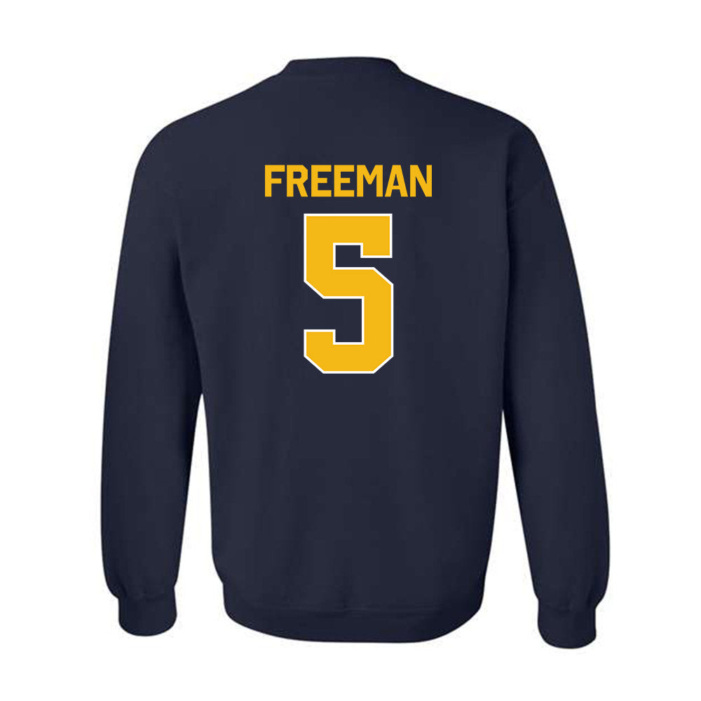 Northern Arizona - NCAA Football : Deliyon Freeman - Classic Shersey Crewneck Sweatshirt-1