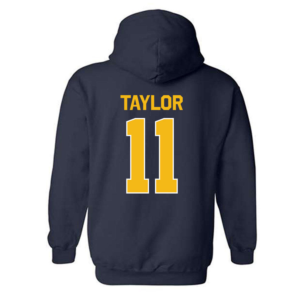 Northern Arizona - NCAA Women's Basketball : Audrey Taylor - Classic Shersey Hooded Sweatshirt-1