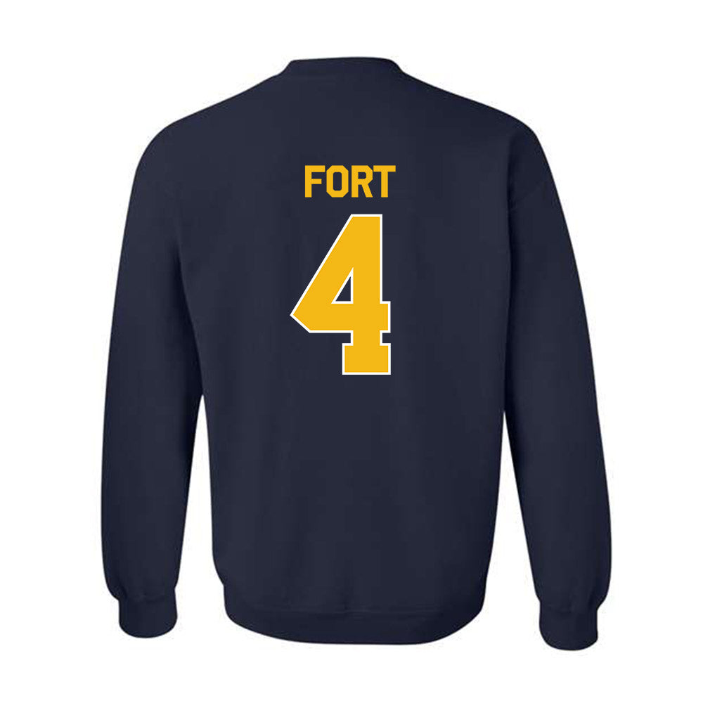 Northern Arizona - NCAA Men's Basketball : Oakland Fort - Classic Shersey Crewneck Sweatshirt-1