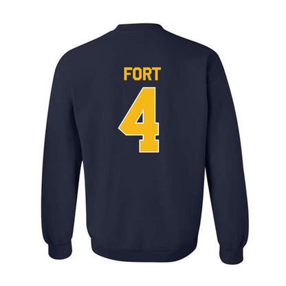 Northern Arizona - NCAA Men's Basketball : Oakland Fort - Classic Shersey Crewneck Sweatshirt-1