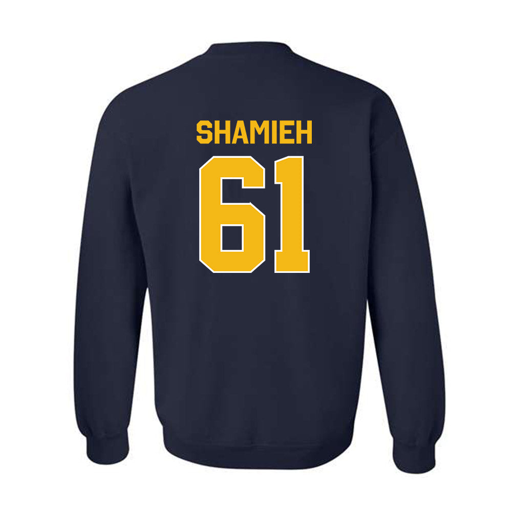 Northern Arizona - NCAA Football : Elias Shamieh - Classic Shersey Crewneck Sweatshirt-1