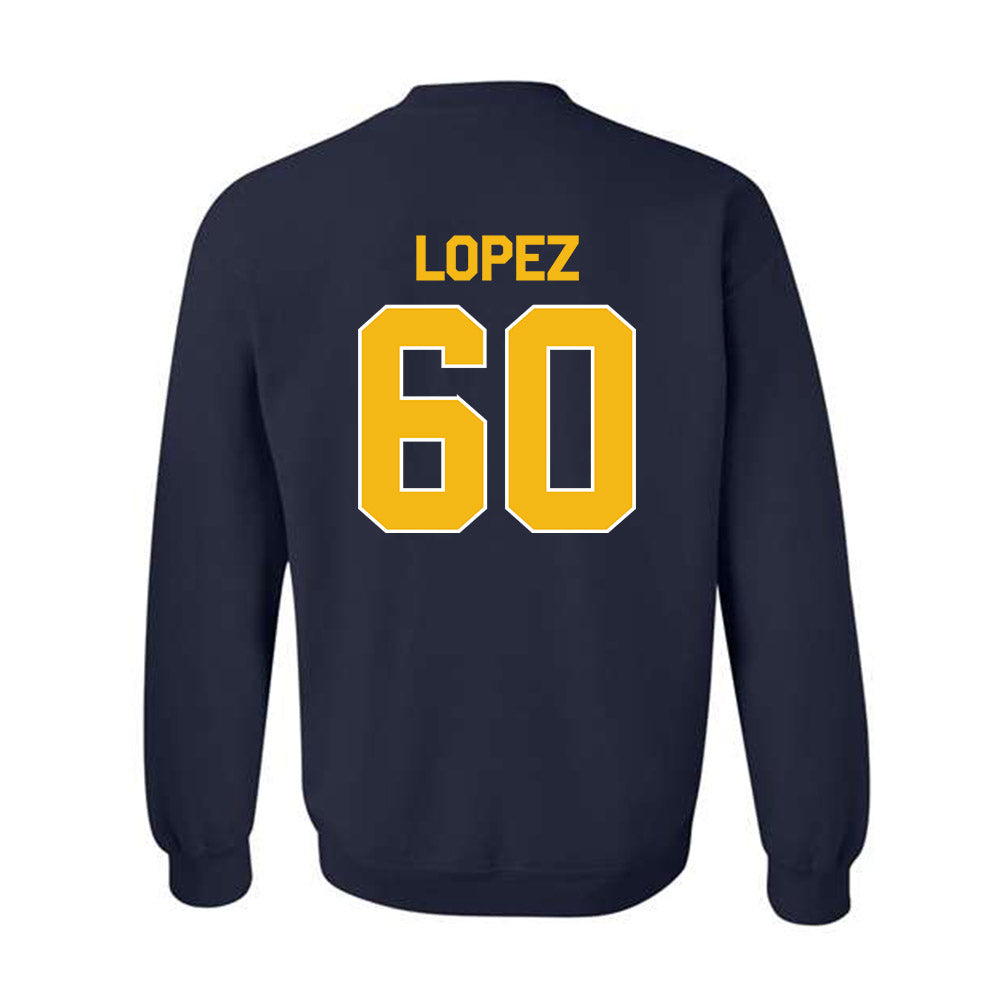 Northern Arizona - NCAA Football : John-Alexander Lopez - Classic Shersey Crewneck Sweatshirt-1