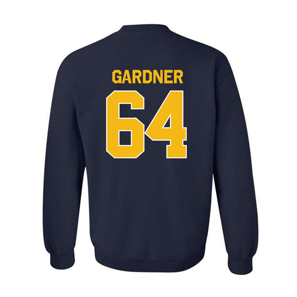 Northern Arizona - NCAA Football : Jace Gardner - Classic Shersey Crewneck Sweatshirt-1