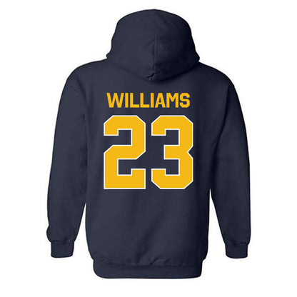 Northern Arizona - NCAA Women's Basketball : Kayla Williams - Classic Shersey Hooded Sweatshirt-1