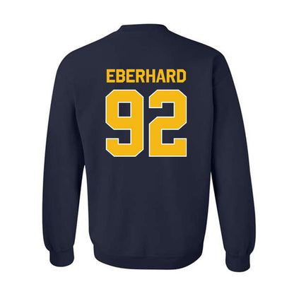 Northern Arizona - NCAA Football : David Eberhard - Classic Shersey Crewneck Sweatshirt-1