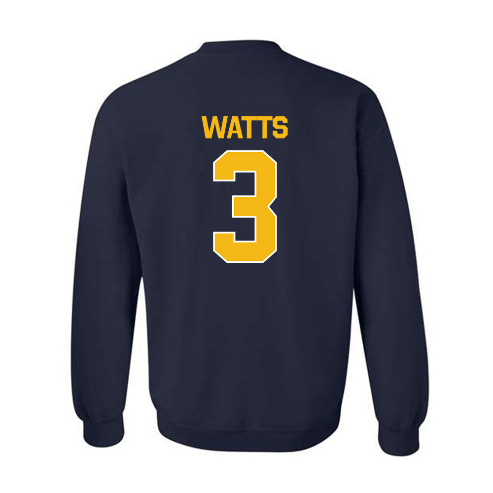 Northern Arizona - NCAA Women's Basketball : Madison Watts - Classic Shersey Crewneck Sweatshirt-1
