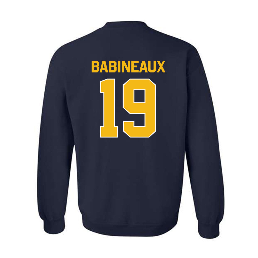 Northern Arizona - NCAA Football : Cam Babineaux - Classic Shersey Crewneck Sweatshirt-1