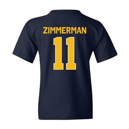 Northern Arizona - NCAA Football : Deuce Zimmerman - Classic Shersey Youth T-Shirt-1