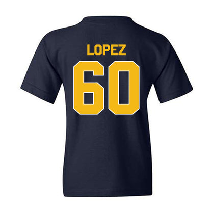 Northern Arizona - NCAA Football : John-Alexander Lopez - Classic Shersey Youth T-Shirt-1