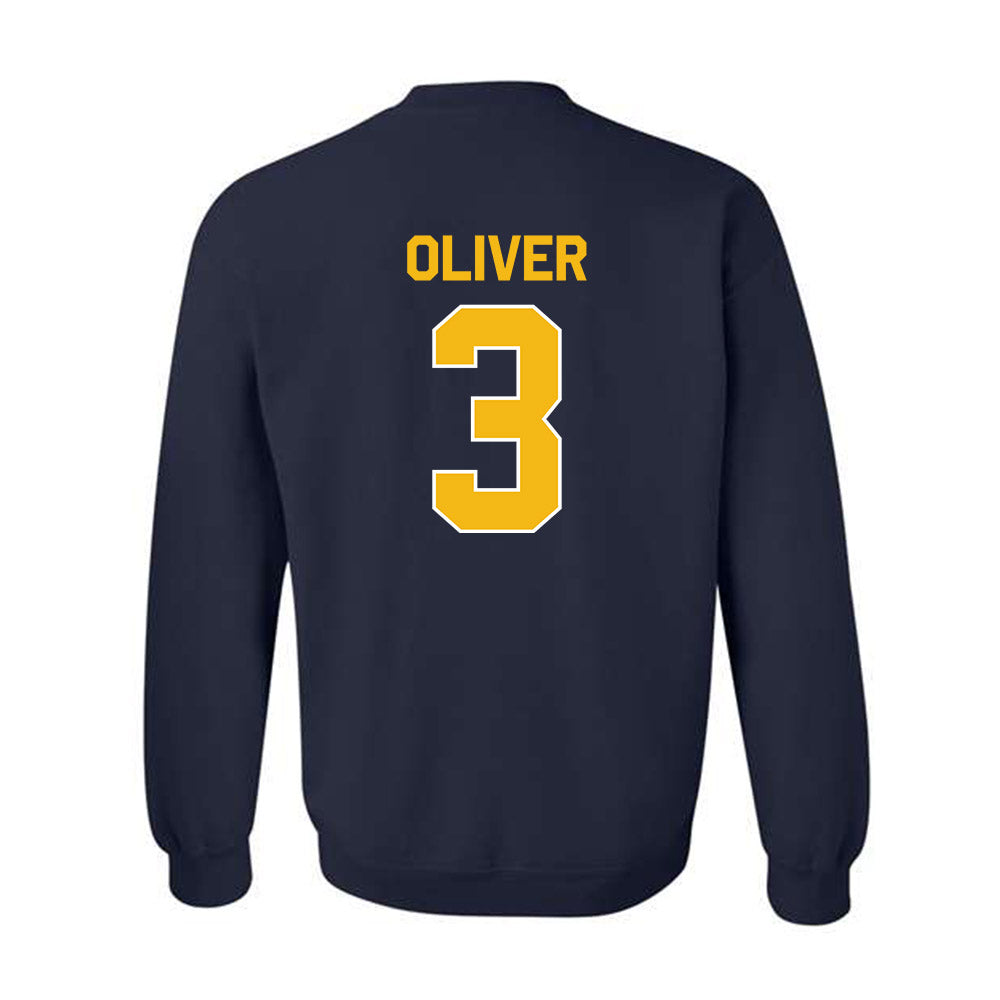 Northern Arizona - NCAA Football : Diego Oliver - Classic Shersey Crewneck Sweatshirt-1