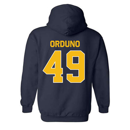 Northern Arizona - NCAA Football : Francisco Orduno - Classic Shersey Hooded Sweatshirt-1