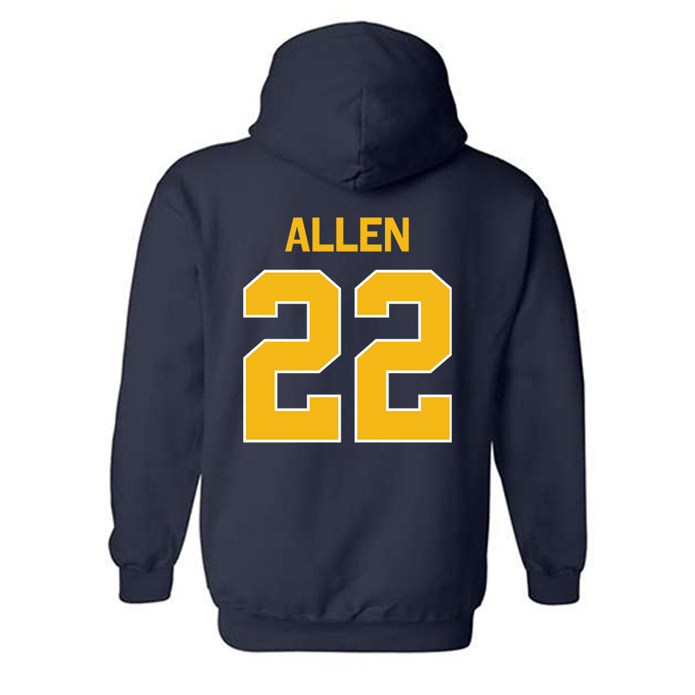 Northern Arizona - NCAA Football : Ammon Allen - Classic Shersey Hooded Sweatshirt-1