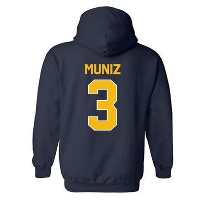 Northern Arizona - NCAA Women's Soccer : Kaylee Muniz - Classic Shersey Hooded Sweatshirt-1