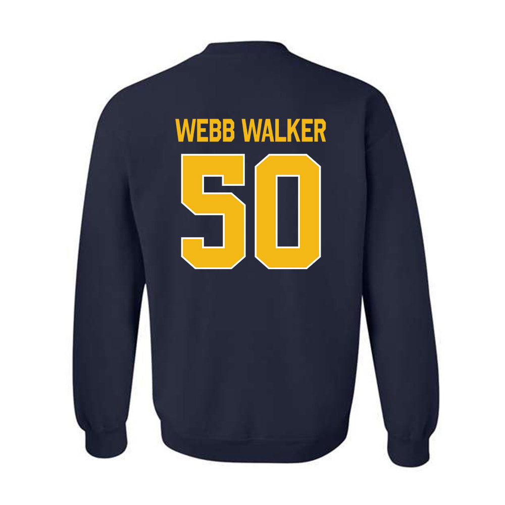 Northern Arizona - NCAA Football : Nikhil Webb Walker - Classic Shersey Crewneck Sweatshirt-1