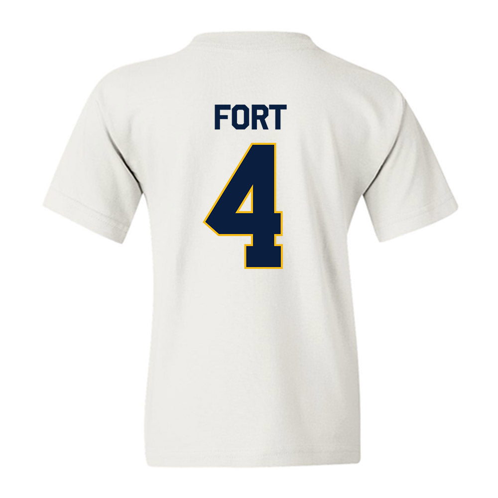 Northern Arizona - NCAA Men's Basketball : Oakland Fort - Classic Shersey Youth T-Shirt-1