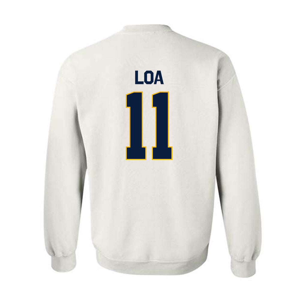 Northern Arizona - NCAA Football : Ziggy Loa - Classic Shersey Crewneck Sweatshirt-1
