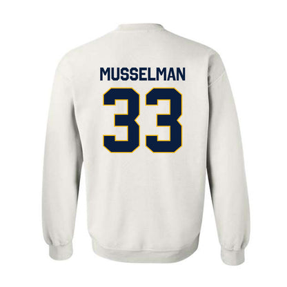 Northern Arizona - NCAA Women's Swimming & Diving : Elsa Musselman - Classic Shersey Crewneck Sweatshirt-1
