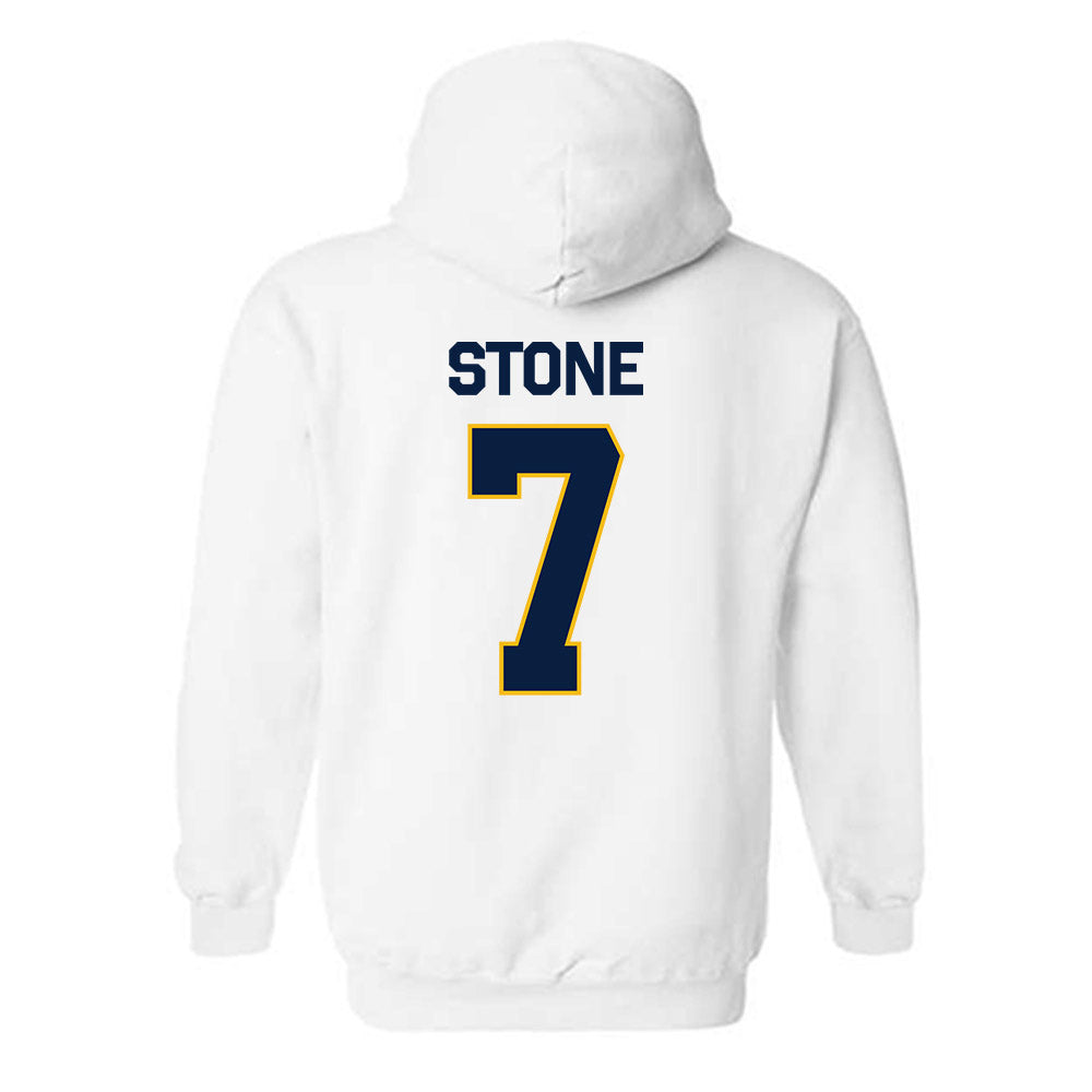 Northern Arizona - NCAA Football : Ken'Veon Stone - Classic Shersey Hooded Sweatshirt-1