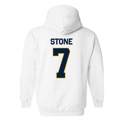 Northern Arizona - NCAA Football : Ken'Veon Stone - Classic Shersey Hooded Sweatshirt-1