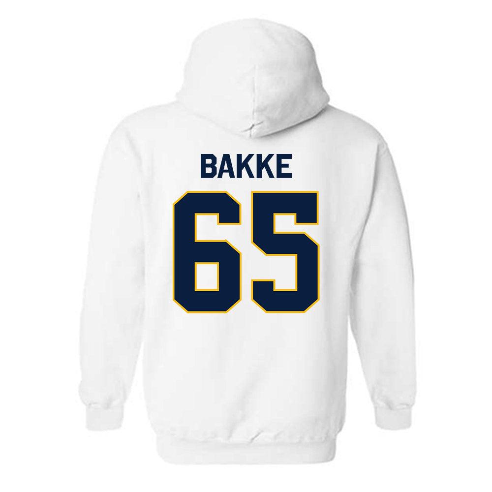 Northern Arizona - NCAA Football : Brady Bakke - Classic Shersey Hooded Sweatshirt-1