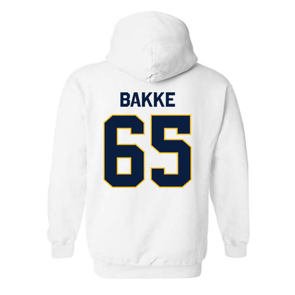 Northern Arizona - NCAA Football : Brady Bakke - Classic Shersey Hooded Sweatshirt-1