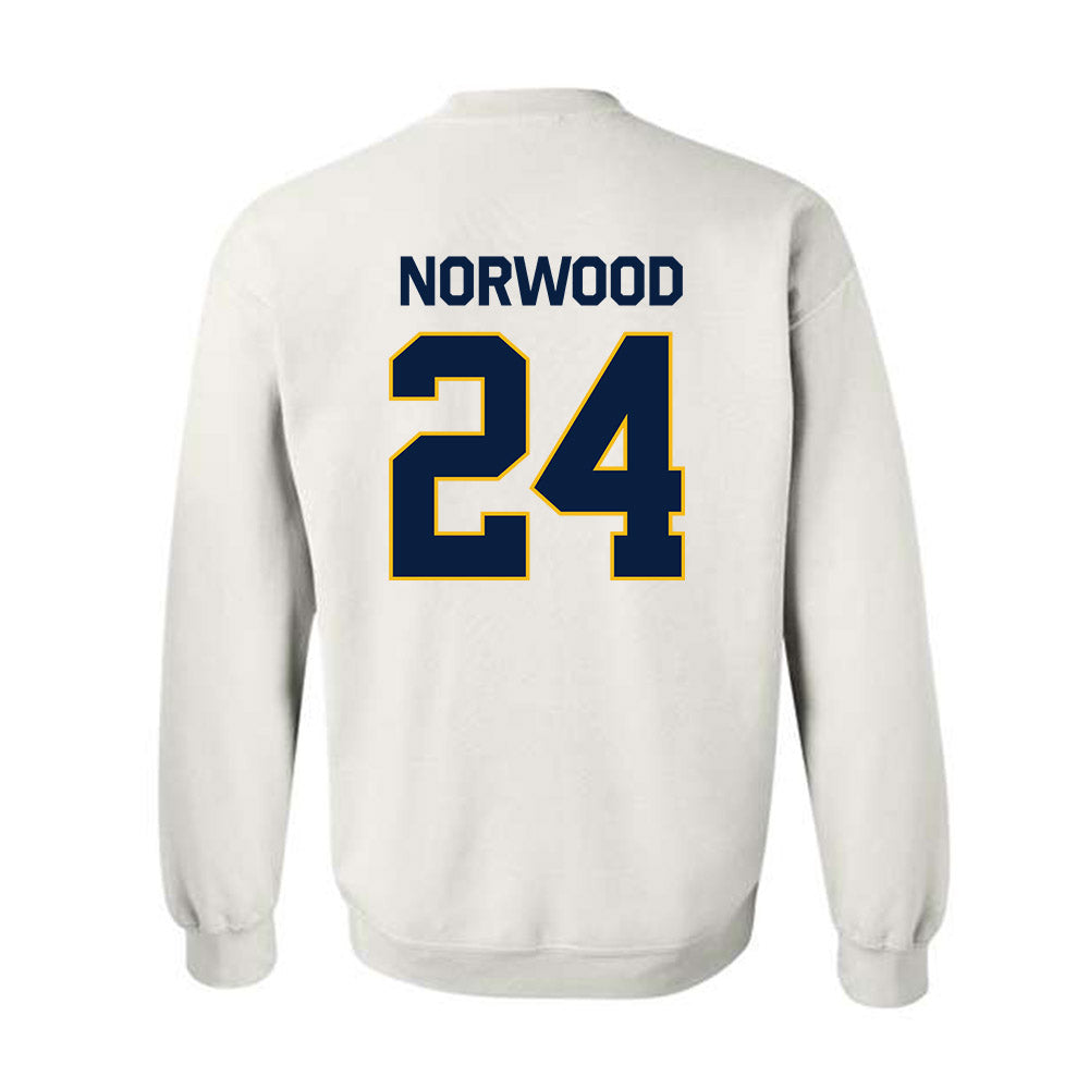 Northern Arizona - NCAA Football : Nehemiah Norwood - Classic Shersey Crewneck Sweatshirt-1