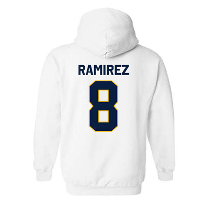 Northern Arizona - NCAA Football : Joseph Ramirez - Classic Shersey Hooded Sweatshirt-1