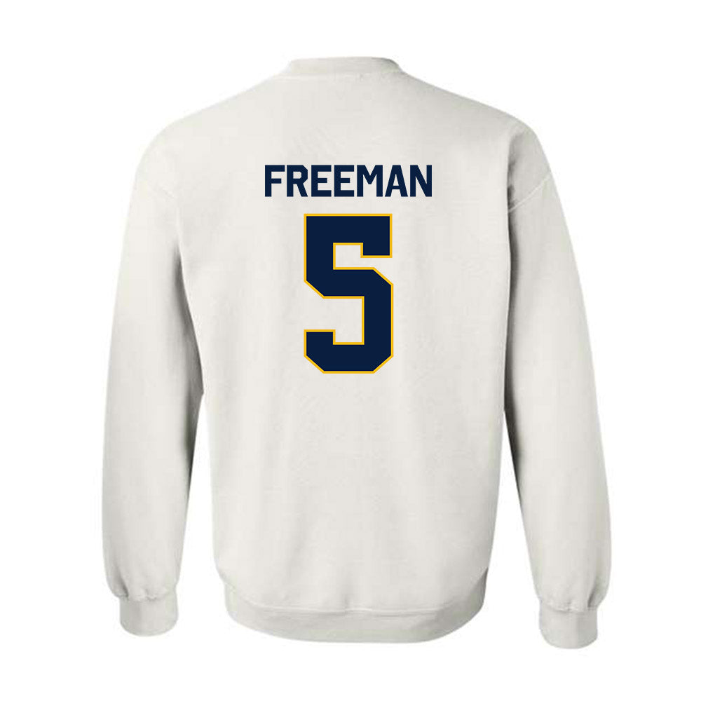 Northern Arizona - NCAA Football : Deliyon Freeman - Classic Shersey Crewneck Sweatshirt-1