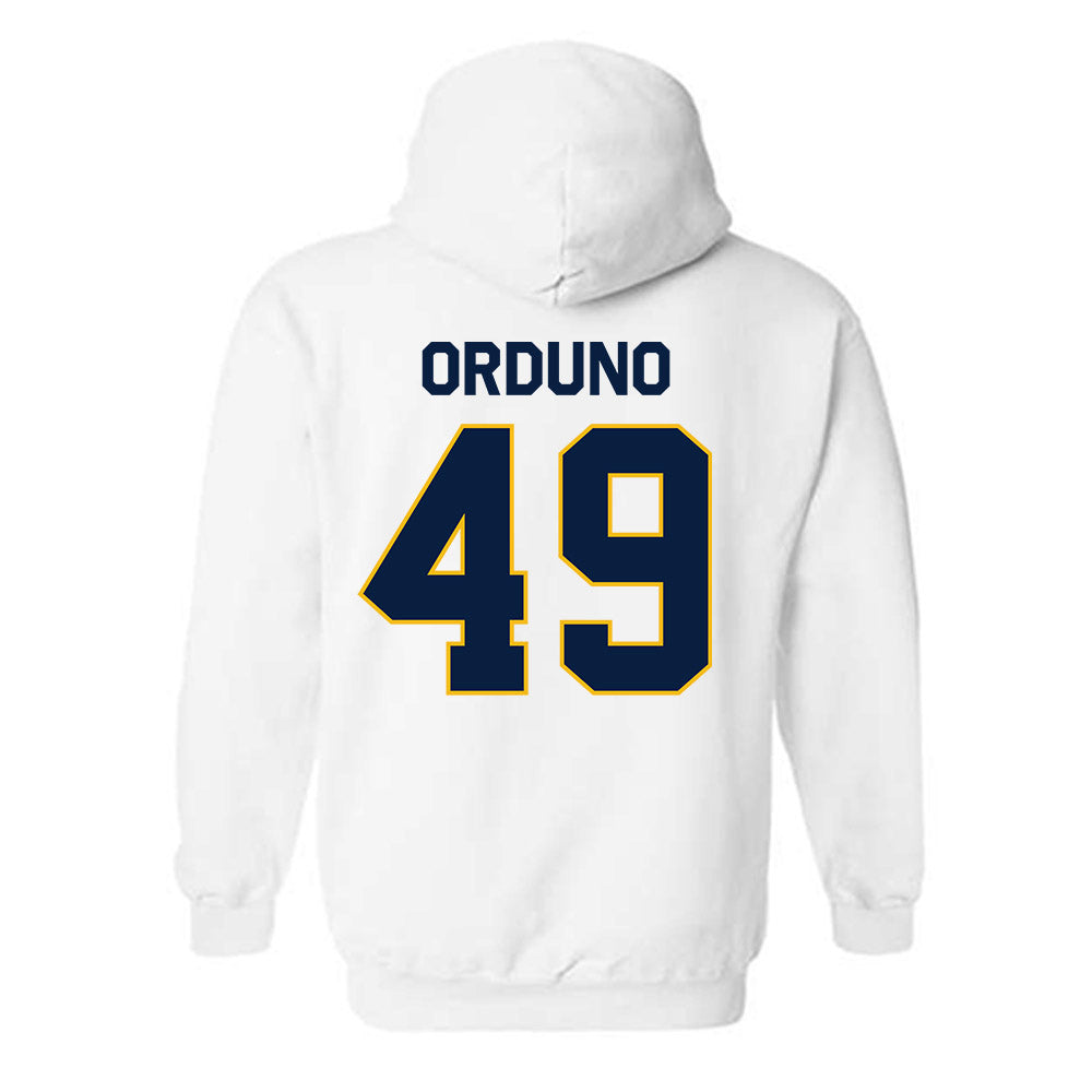 Northern Arizona - NCAA Football : Francisco Orduno - Classic Shersey Hooded Sweatshirt-1
