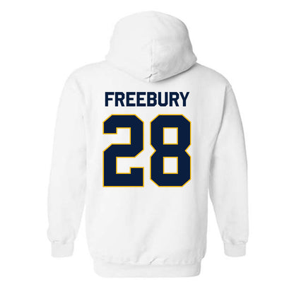 Northern Arizona - NCAA Women's Soccer : Ella Freebury - Classic Shersey Hooded Sweatshirt-1