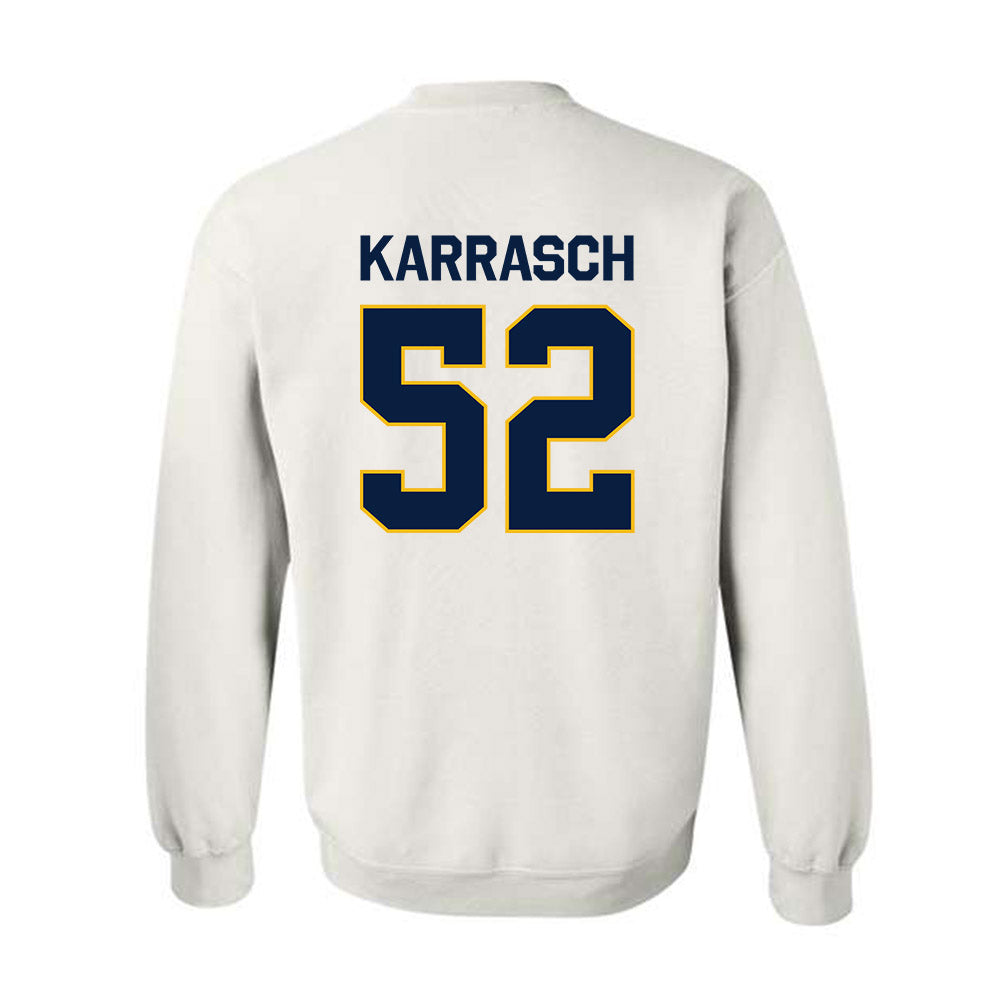 Northern Arizona - NCAA Football : Mattis Karrasch - Classic Shersey Crewneck Sweatshirt-1