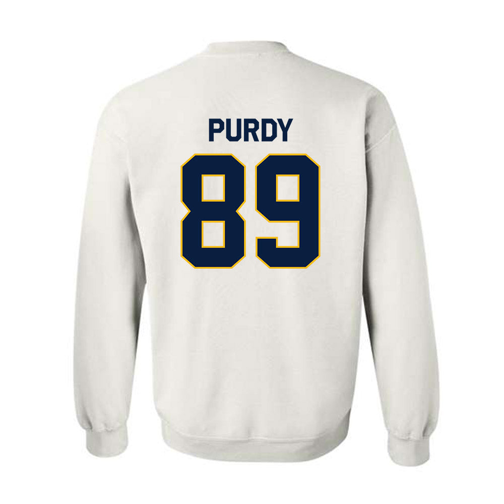 Northern Arizona - NCAA Football : Jeter Purdy - Classic Shersey Crewneck Sweatshirt-1