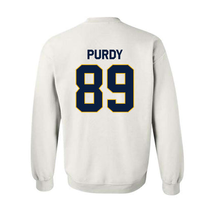 Northern Arizona - NCAA Football : Jeter Purdy - Classic Shersey Crewneck Sweatshirt-1