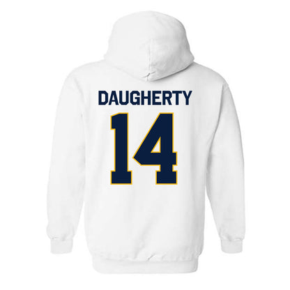 Northern Arizona - NCAA Football : Hayden Daugherty - Classic Shersey Hooded Sweatshirt-1