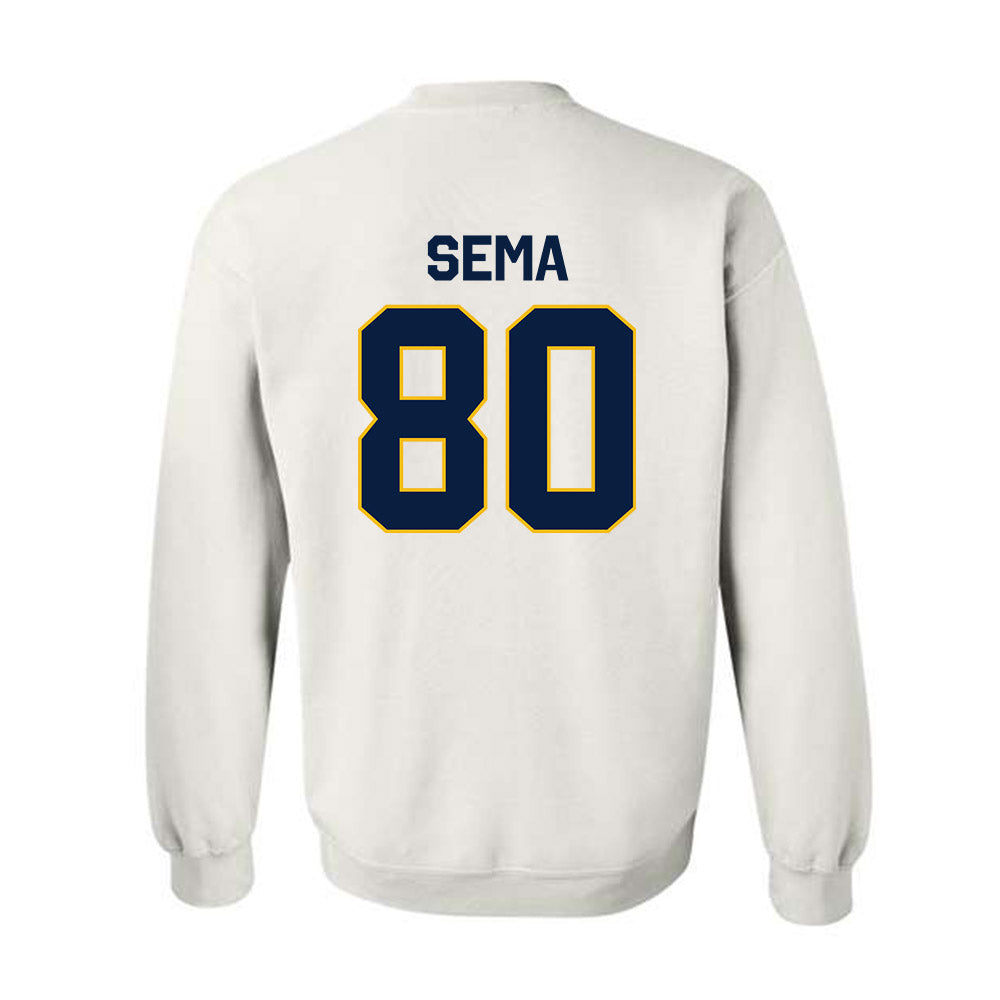 Northern Arizona - NCAA Football : Gabe Sema - Classic Shersey Crewneck Sweatshirt-1