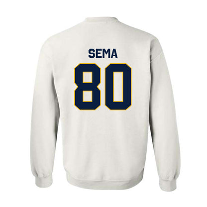 Northern Arizona - NCAA Football : Gabe Sema - Classic Shersey Crewneck Sweatshirt-1