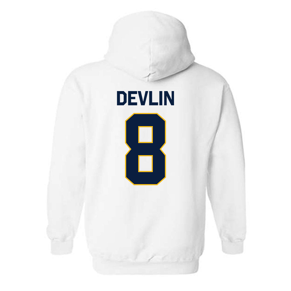 Northern Arizona - NCAA Women's Volleyball : Peyton Devlin - Classic Shersey Hooded Sweatshirt-1