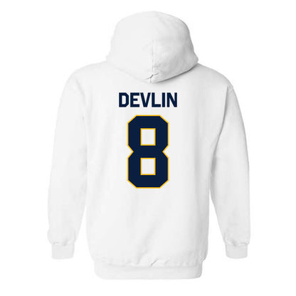 Northern Arizona - NCAA Women's Volleyball : Peyton Devlin - Classic Shersey Hooded Sweatshirt-1