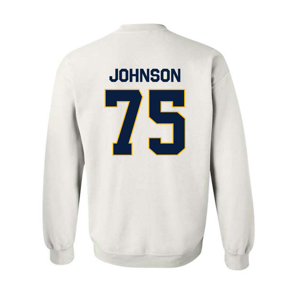 Northern Arizona - NCAA Football : Corey Johnson - Classic Shersey Crewneck Sweatshirt-1
